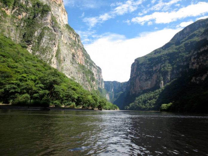 Top Lugar Turístico de Chiapas Cañón del Sumidero