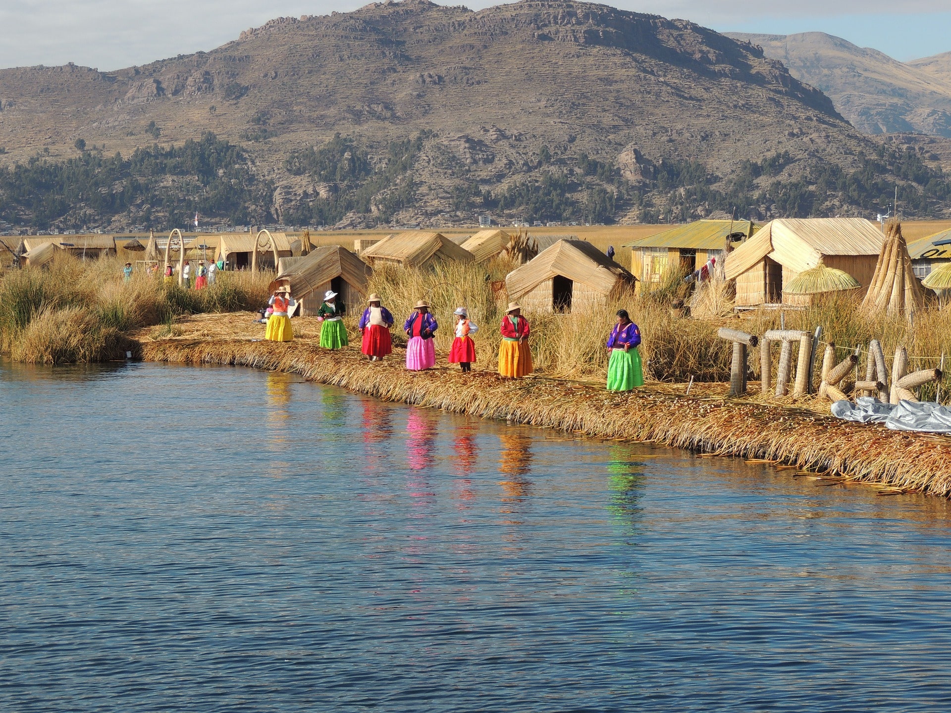 Islas Flotantes de lo Uros - Lago Titicaca