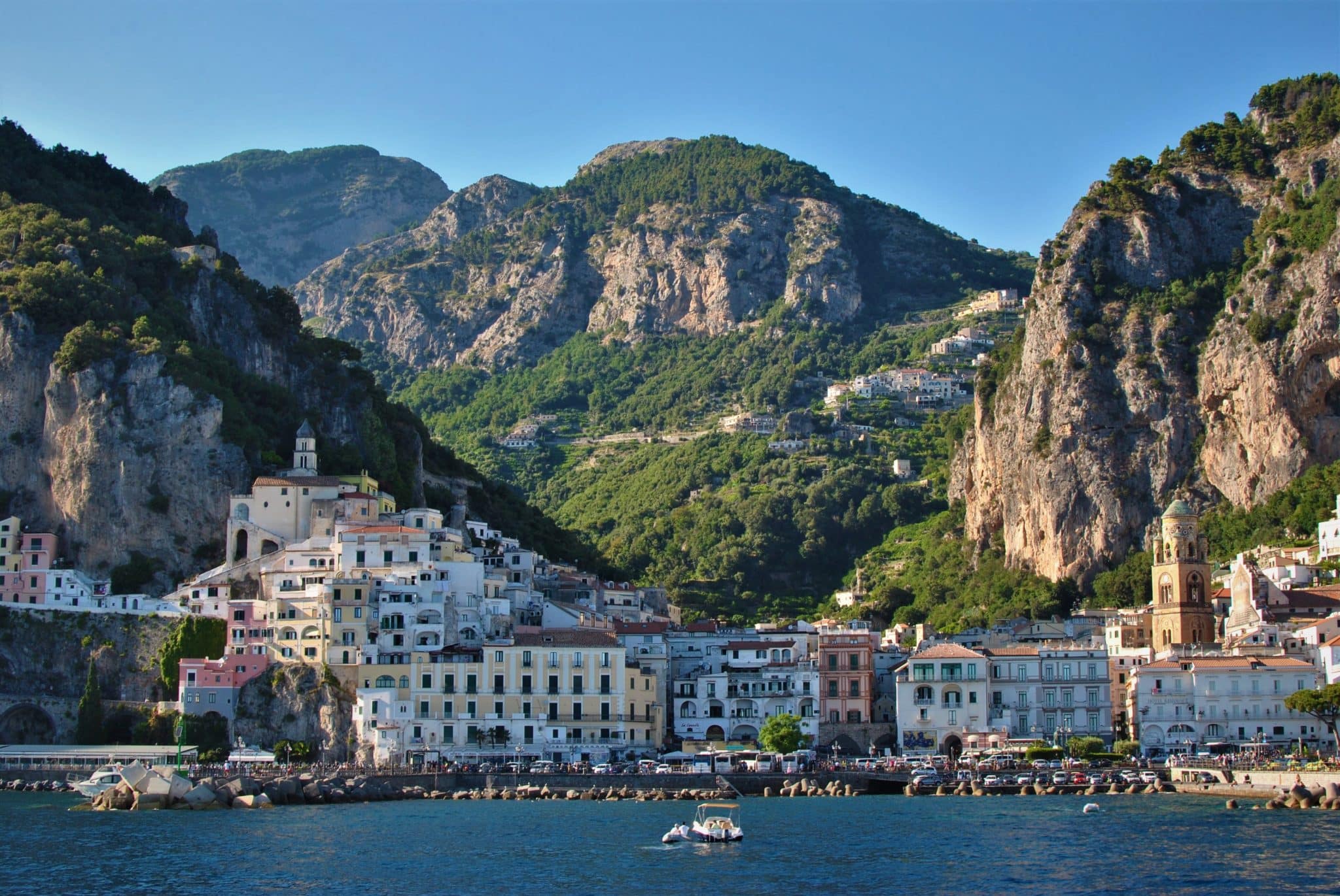 Campania entre las regiones turísticas de Italia