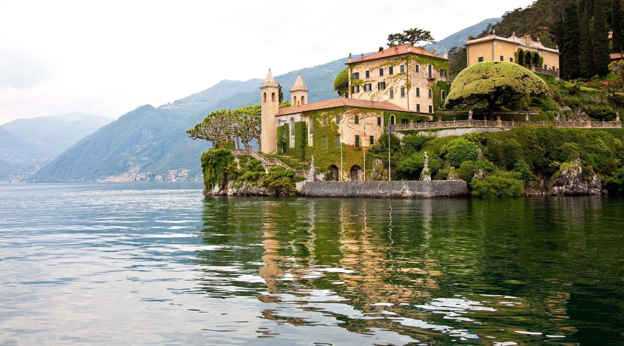 Lago de Como en Italia