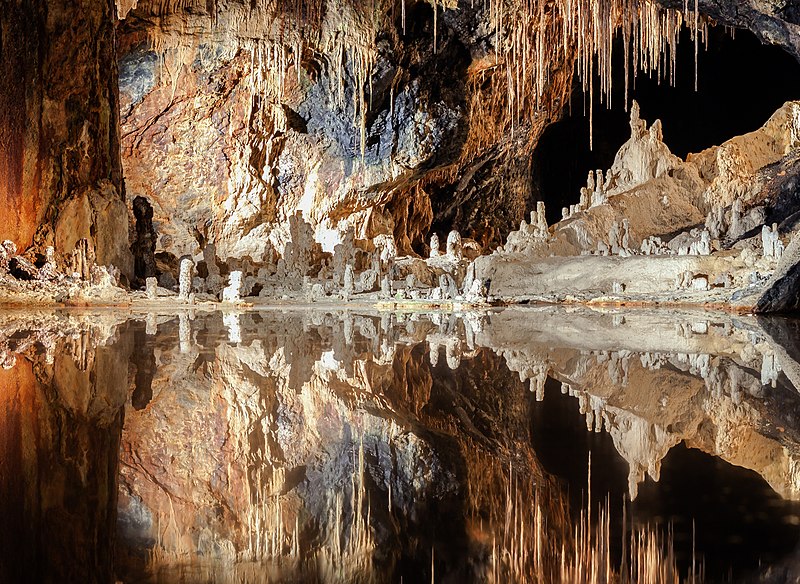 La gruta de las hadas en Saalfeld