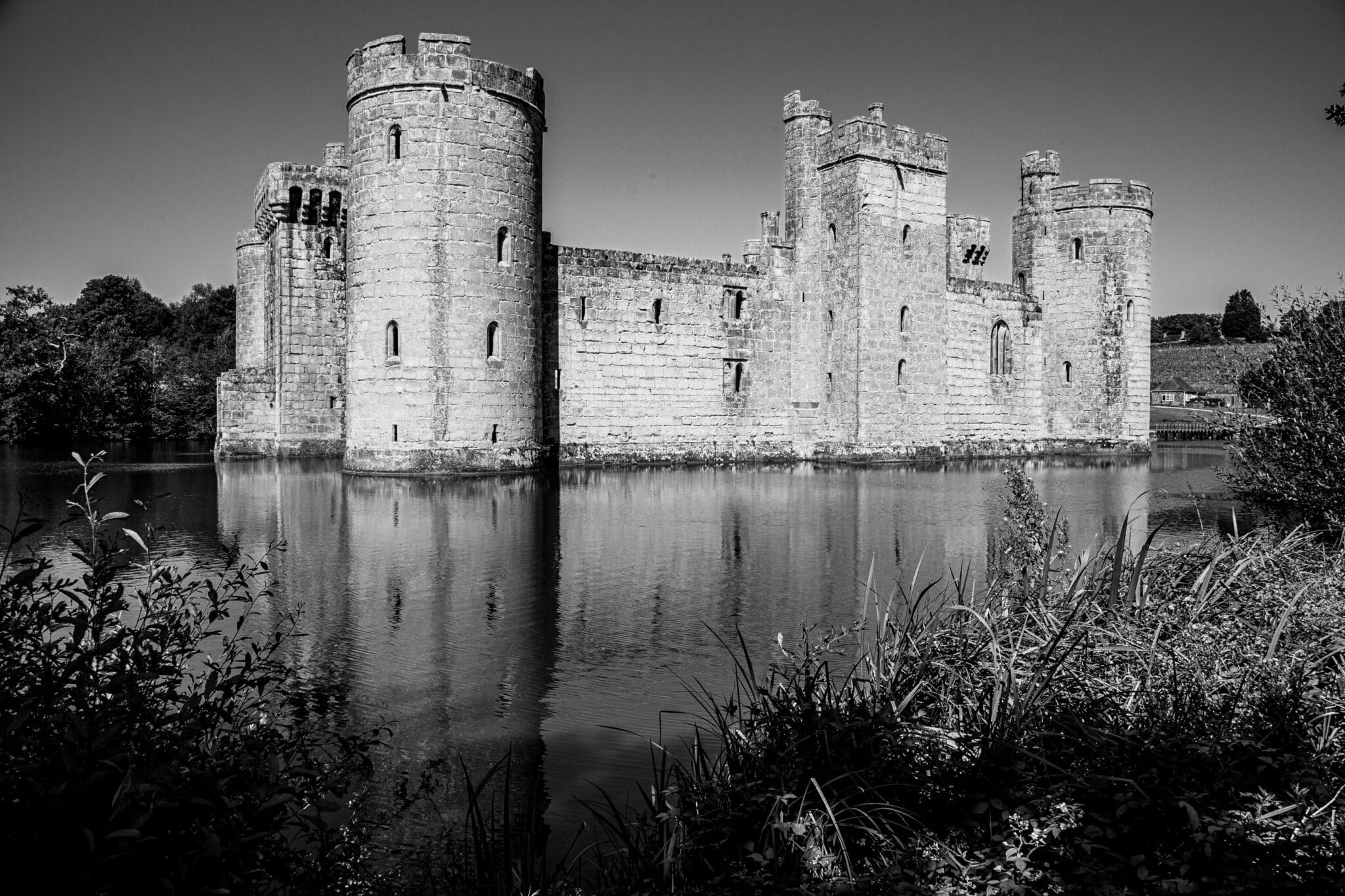 Castillos de UK: Castillo de Bodiam