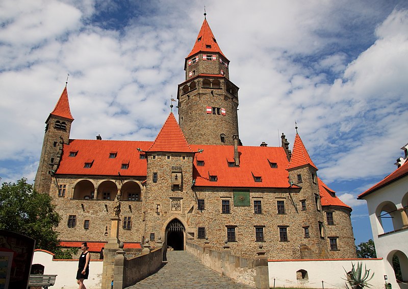 Castillos de la Republica Checa: Castillo de Bouzov