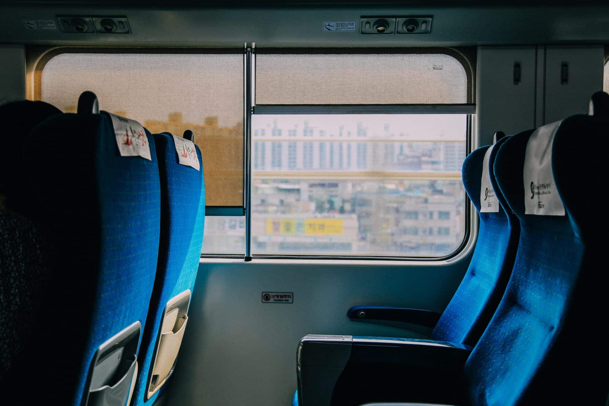 Viajar en Tren por Republica Checa: Butacas de tren