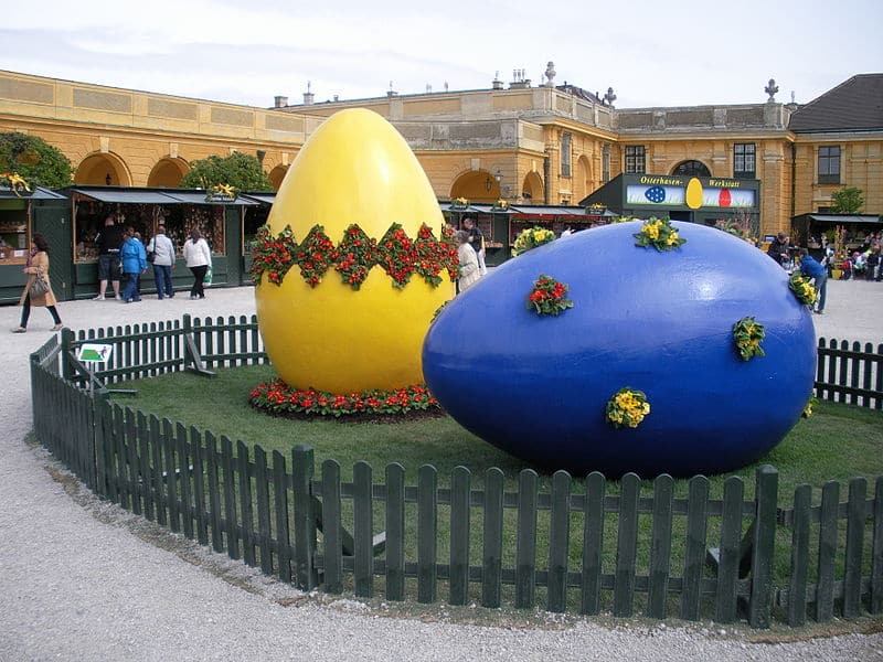 Mercado de Pascua de Schönbrunn