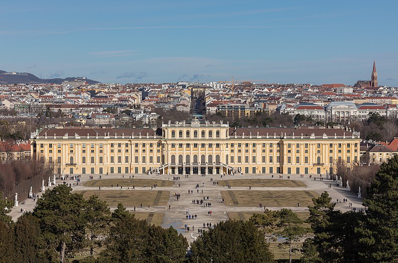Viajar con familia a Austria: Palacio de Schönbrunn de Viena