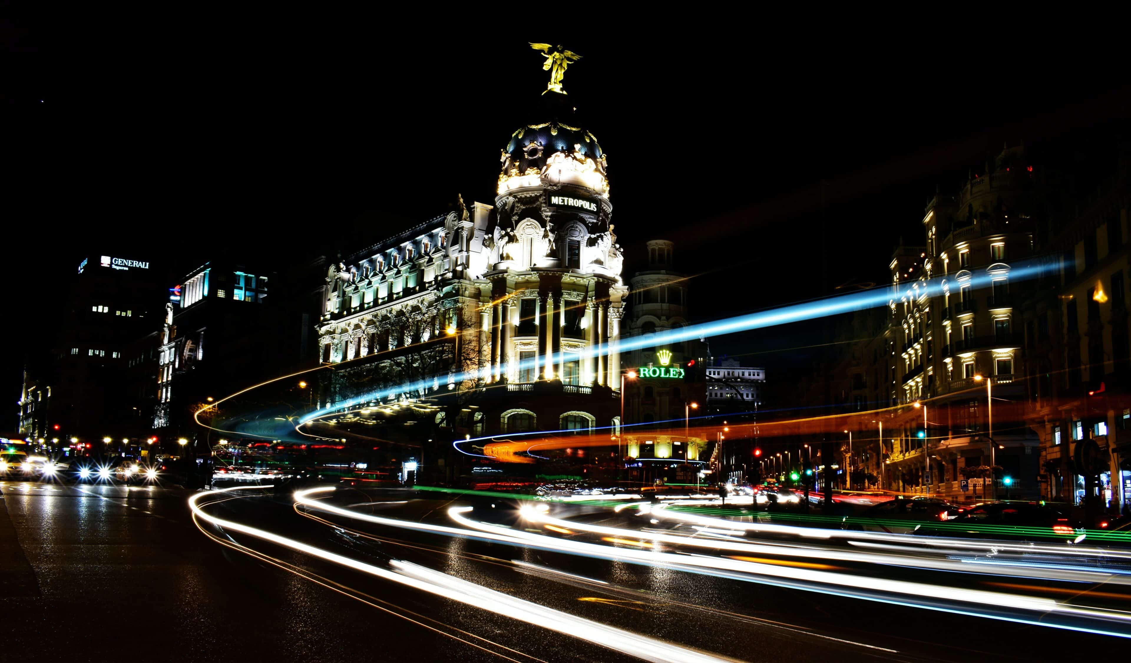 Visitas guiadas a Madrid: Madrid iluminado