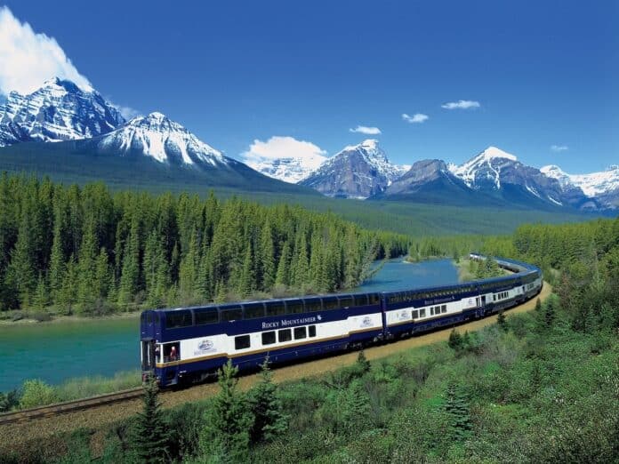 Viajar a Canadá en tren